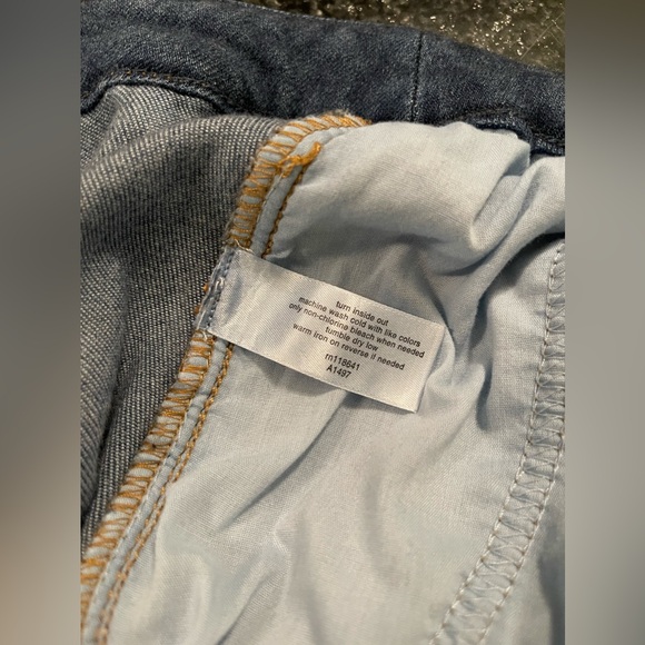 Lane Bryant: Fluid Denim Trouser Pant - Picture 10 of 11